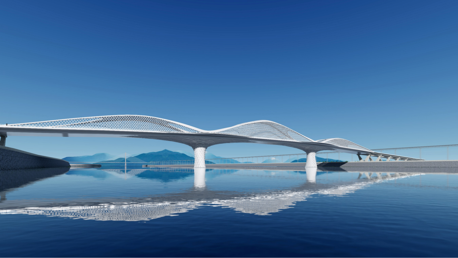 青石路涪江大桥项目